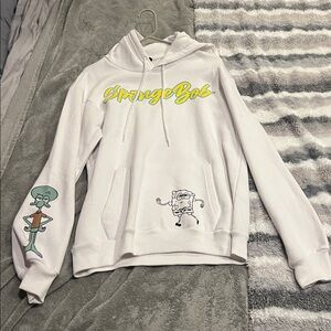 Spongebob hoodie White
